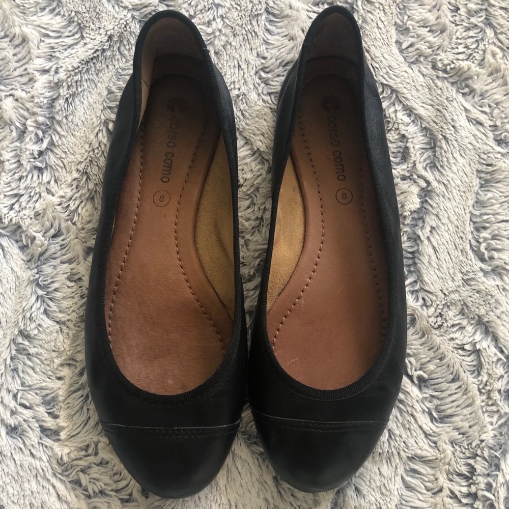 Corso Como Leather Flats